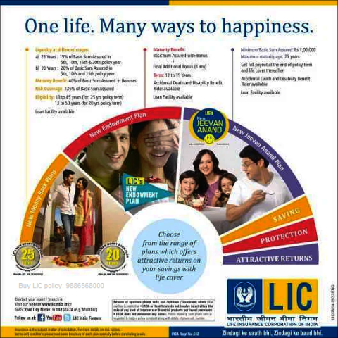 Buy a LIC Policy with the best returns